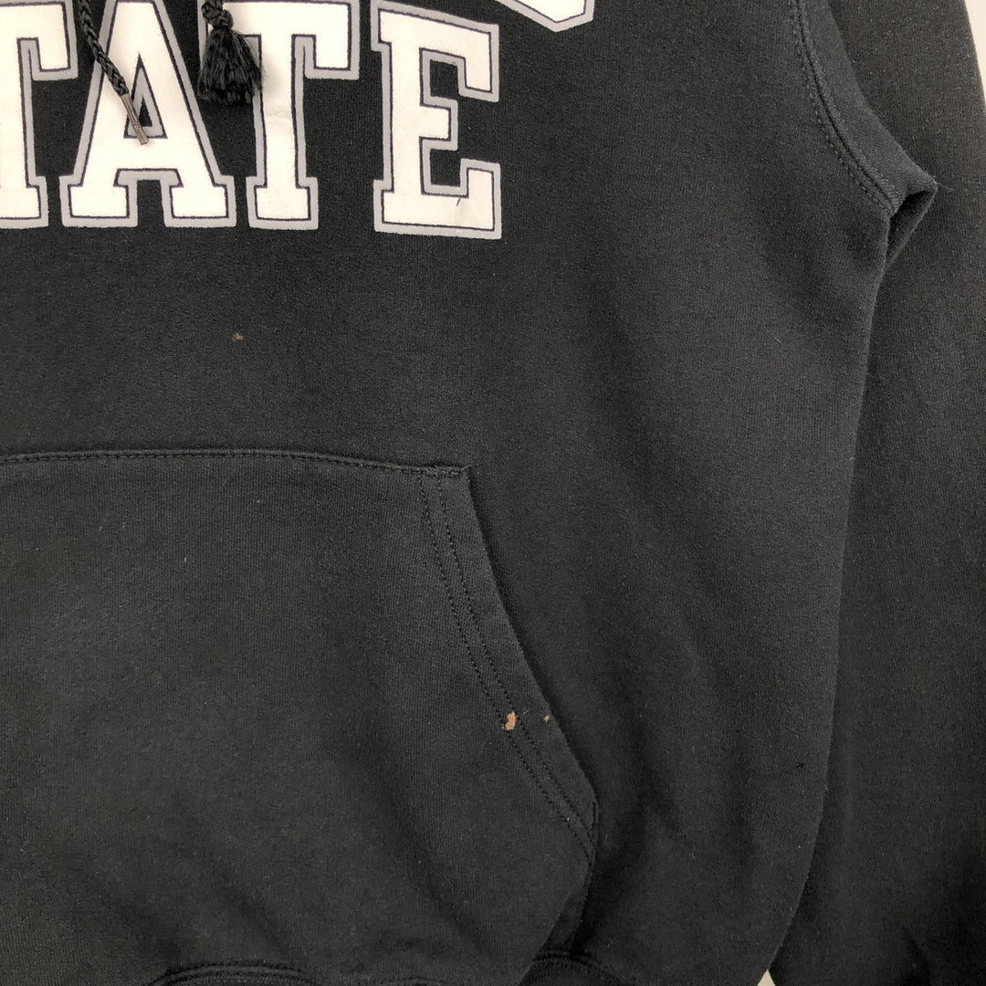 Champion ECO FLEECE College Sweatshirt Pullover Hoodie (Men's Size S) - 2000s cotton black type Vintage Second Hand