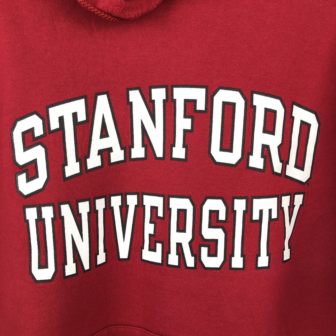 Champion ECO FLEECE College Sweatshirt Pullover Hoodie, Men's Size L cotton red type Vintage Second Hand