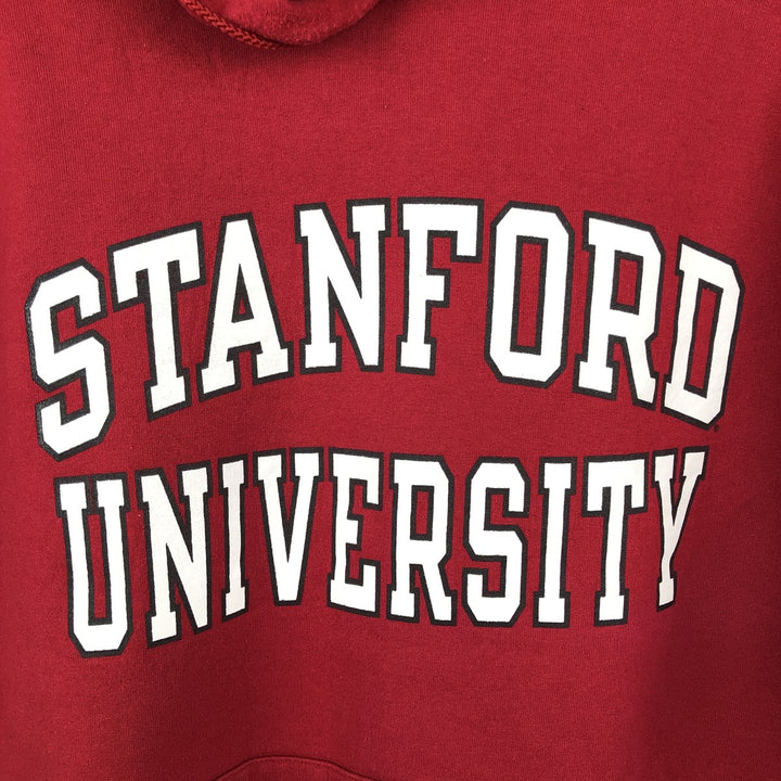 Champion ECO FLEECE College Sweatshirt Pullover Hoodie, Men's Size L cotton red type Vintage Second Hand
