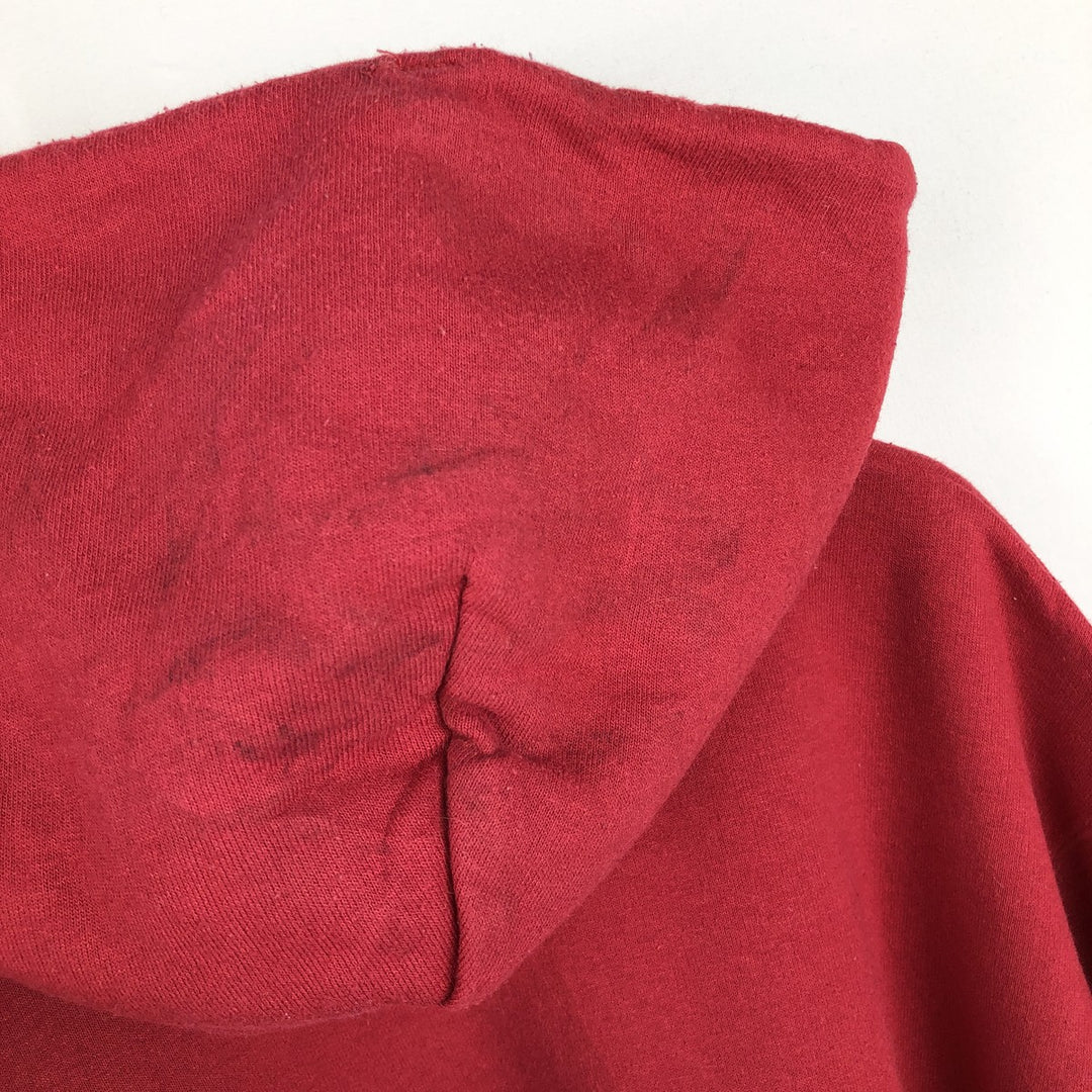 Champion ECO FLEECE College Sweatshirt Pullover Hoodie, Men's Size L cotton red type Vintage Second Hand