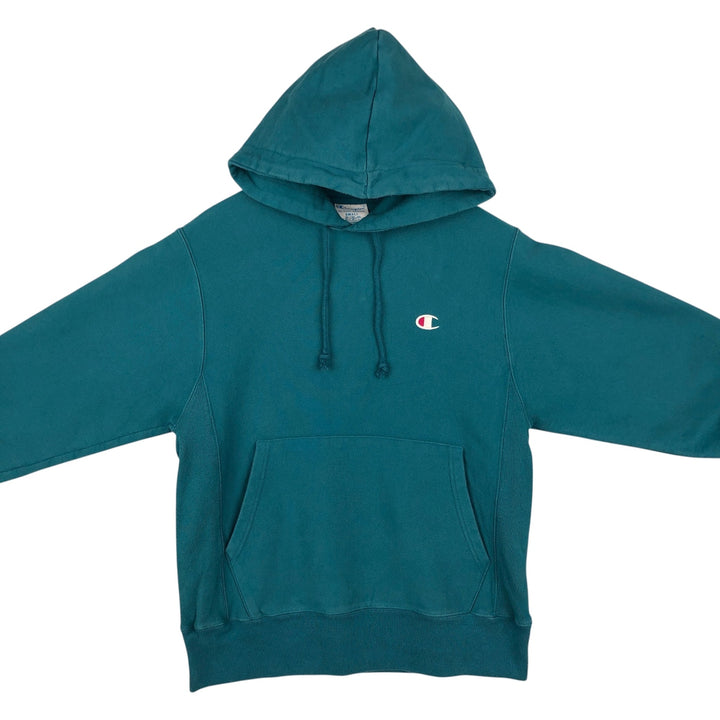 Champion REVERSE WEAVE Reverse Weave Sweat Pullover Hoodie Men's S cotton blue type Vintage Second Hand