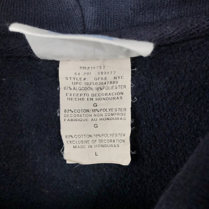 Champion REVERSE WEAVE Reverse Weave Sweat Pullover Hoodie Men's L size cotton navy blue type Vintage Second Hand