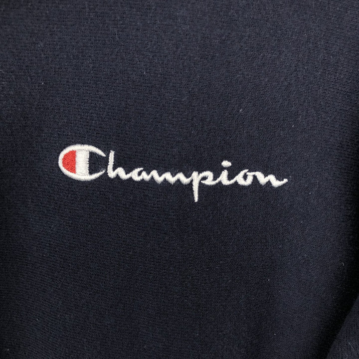 Champion REVERSE WEAVE Reverse Weave Sweat Pullover Hoodie Men's L size cotton navy blue type Vintage Second Hand