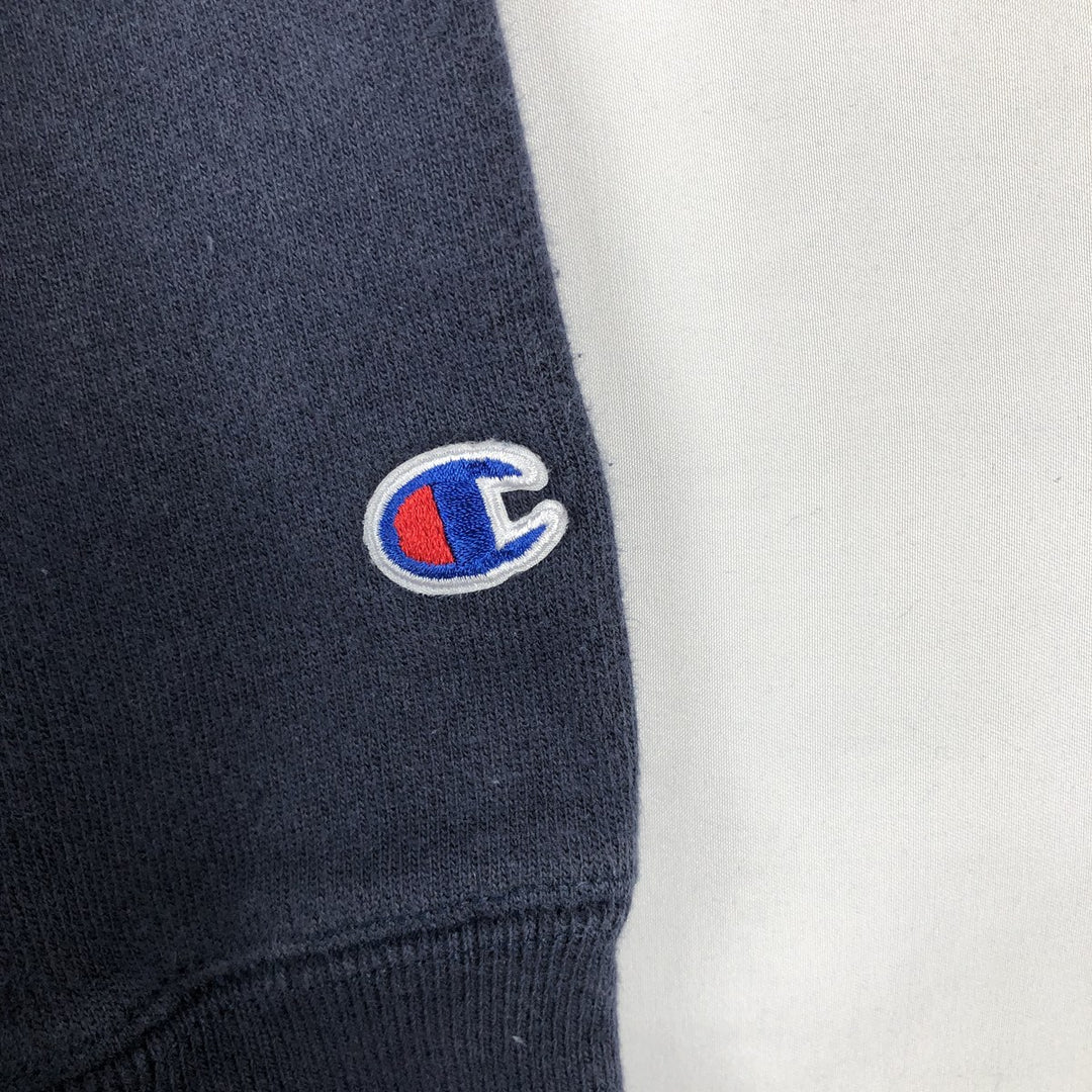 Champion REVERSE WEAVE Reverse Weave Sweat Pullover Hoodie Men's L size cotton navy blue type Vintage Second Hand