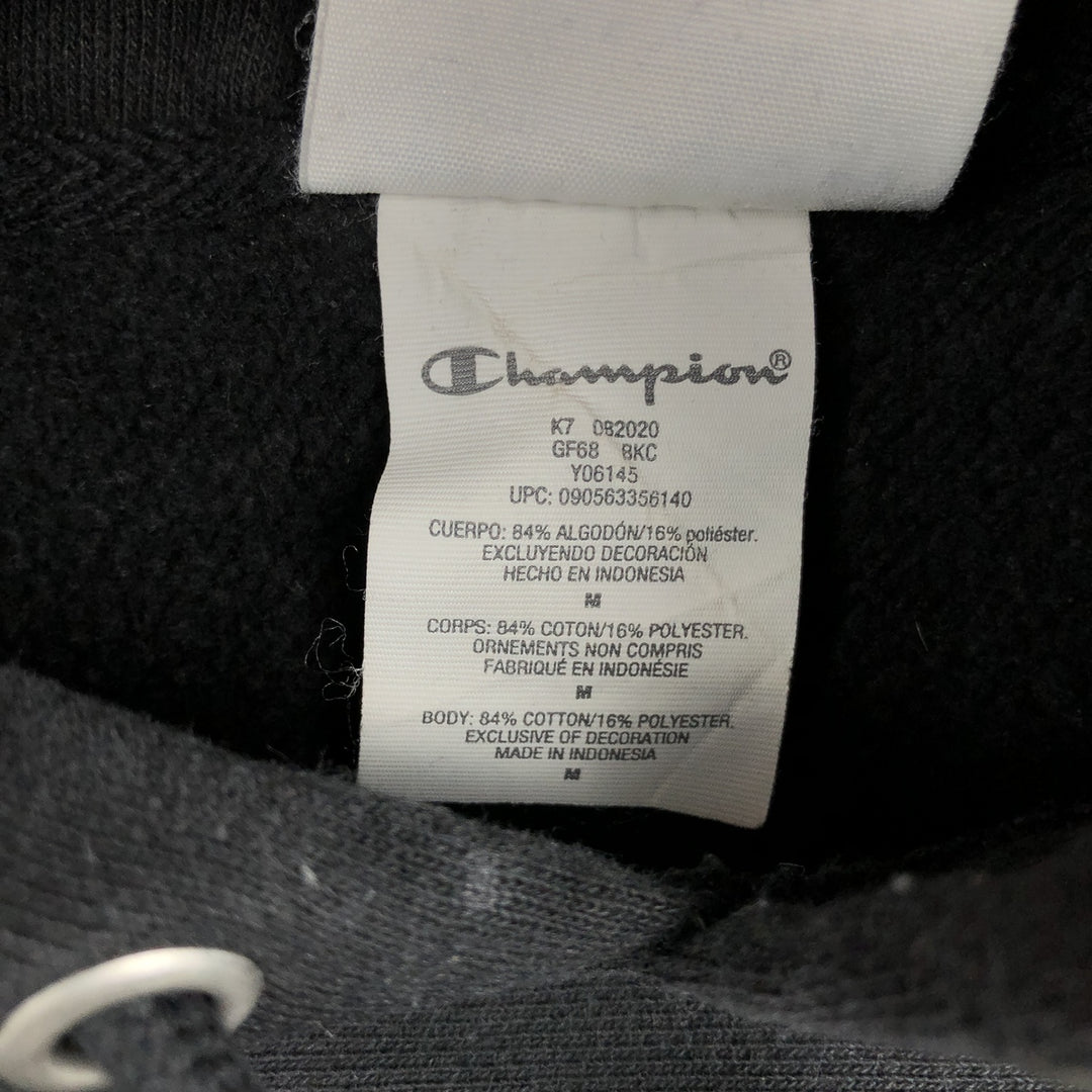 Champion REVERSE WEAVE Reverse Weave Sweat Pullover Hoodie Men's M cotton black type Vintage Second Hand