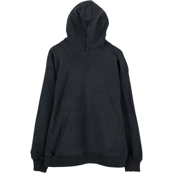 2000'S Champion Premium Reverse Weave Sweatshirt Pullover Hoodie, Men's XL cotton black type Vintage Second Hand