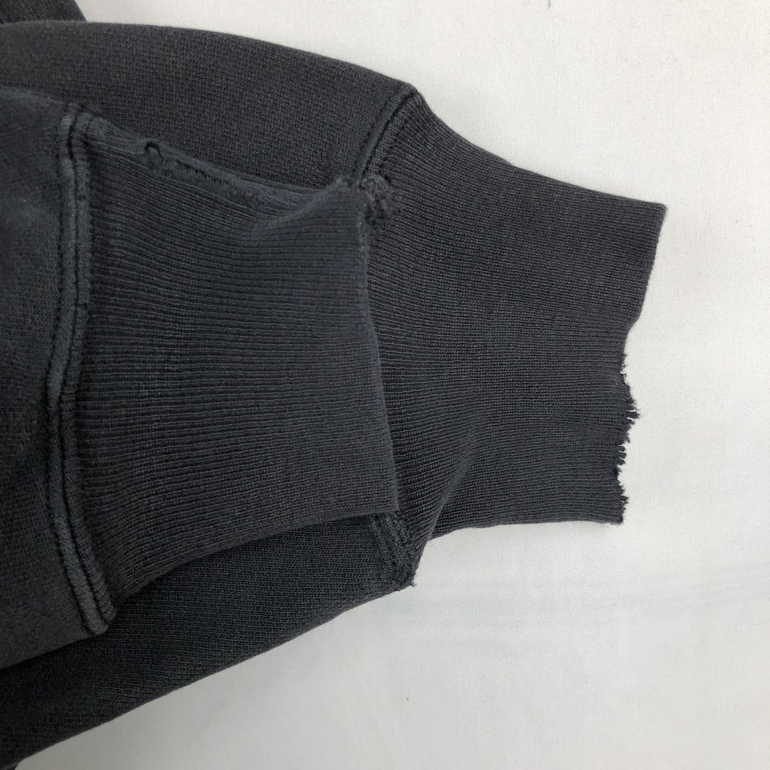 2000'S Champion Premium Reverse Weave Sweatshirt Pullover Hoodie, Men's XL cotton black type Vintage Second Hand