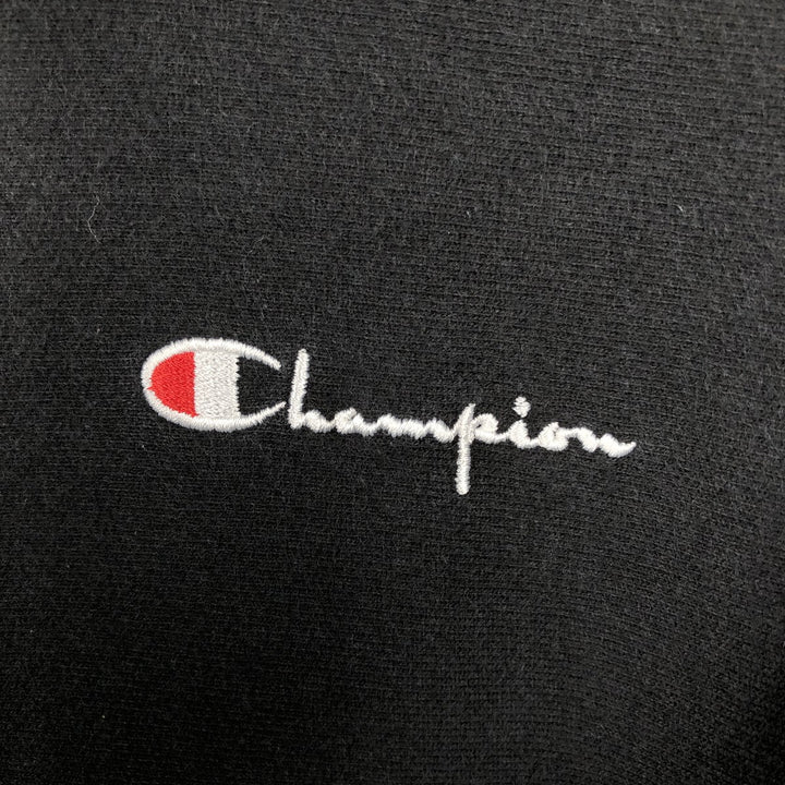 Champion REVERSE WEAVE Reverse Weave Sweat Pullover Hoodie Men's L size cotton black type Vintage Second Hand