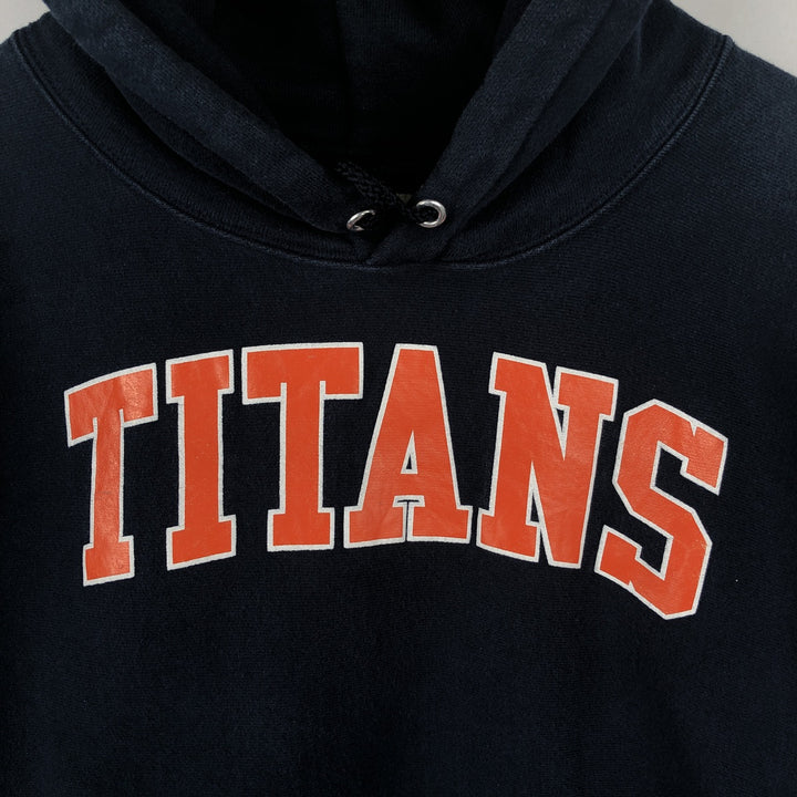 2000'S Champion Premium Reverse Weave College Pullover Hoodie, Men's XL cotton navy blue type Vintage Second Hand