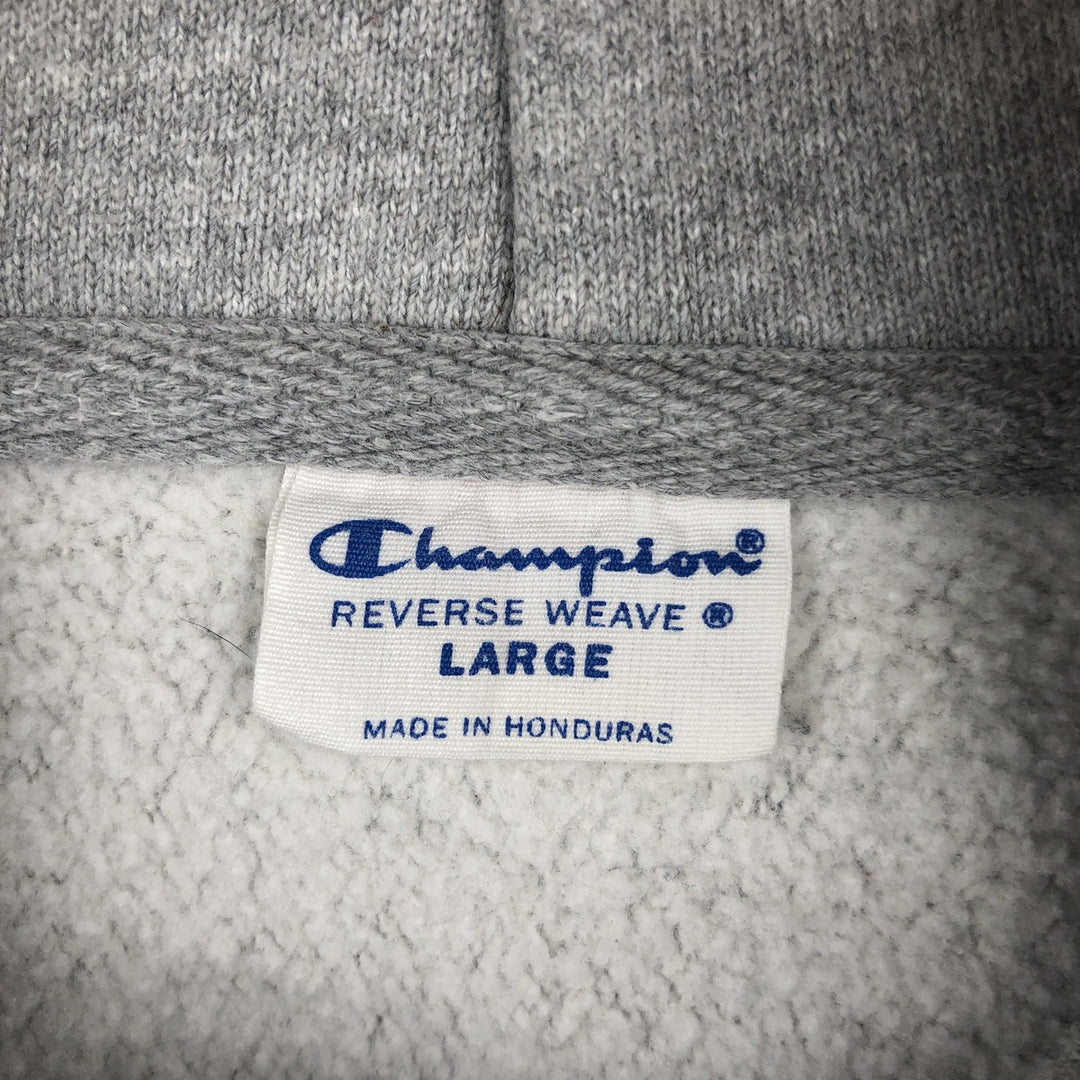 Champion REVERSE WEAVE Reverse Weave College Sweat Pullover Hoodie Men's L size unclear gray type Vintage Second Hand
