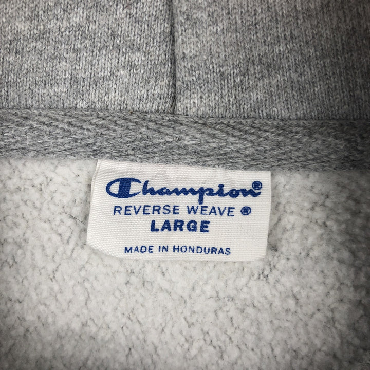 Champion REVERSE WEAVE Reverse Weave College Sweat Pullover Hoodie Men's L size unclear gray type Vintage Second Hand