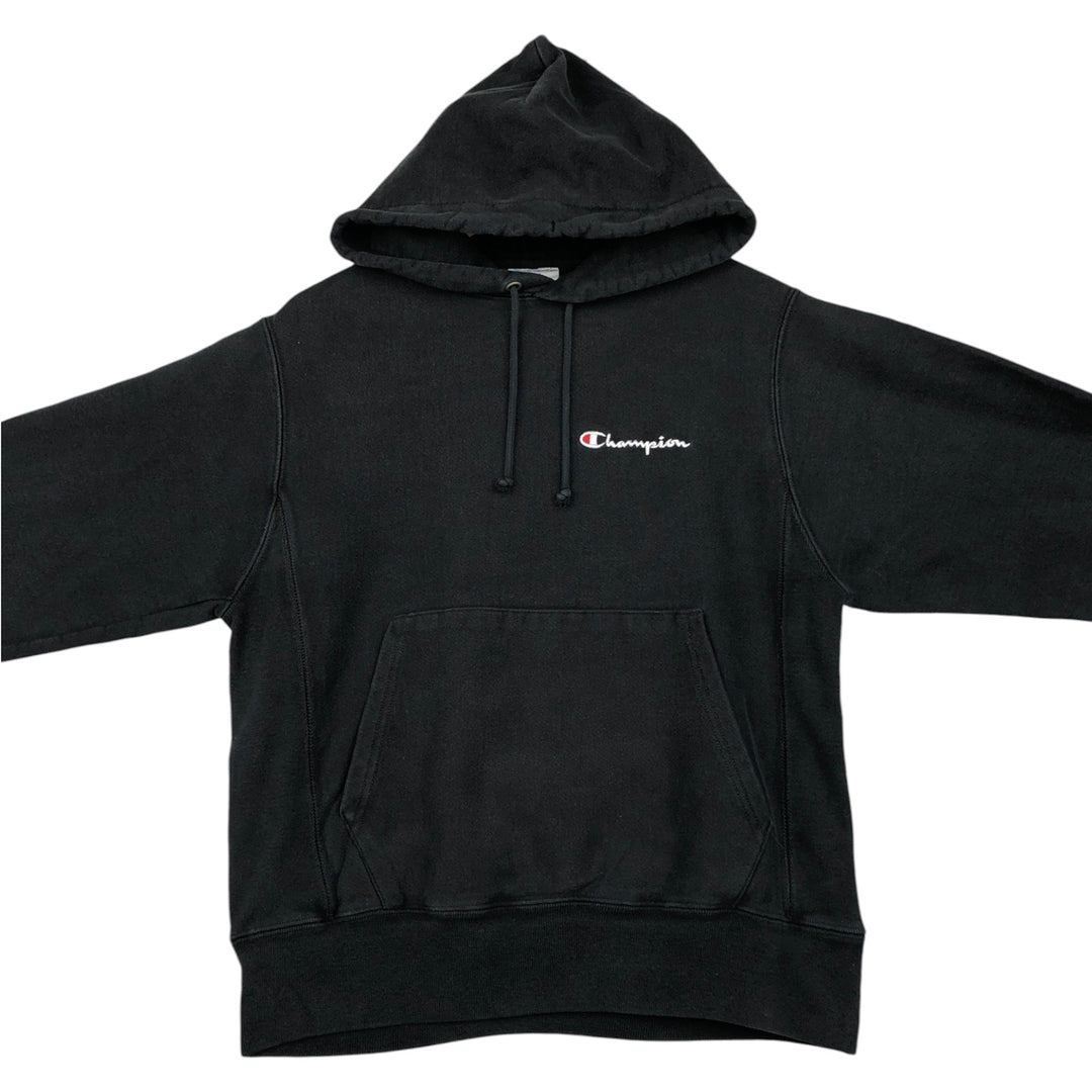 Champion REVERSE WEAVE Reverse Weave Sweat Pullover Hoodie Men's S cotton black type Vintage Second Hand