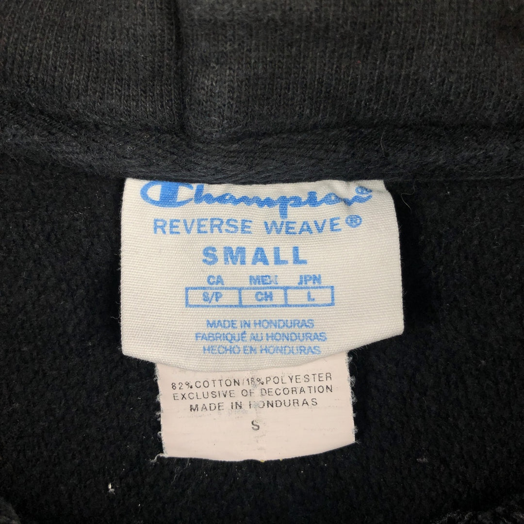 Champion REVERSE WEAVE Reverse Weave Sweat Pullover Hoodie Men's S cotton black type Vintage Second Hand