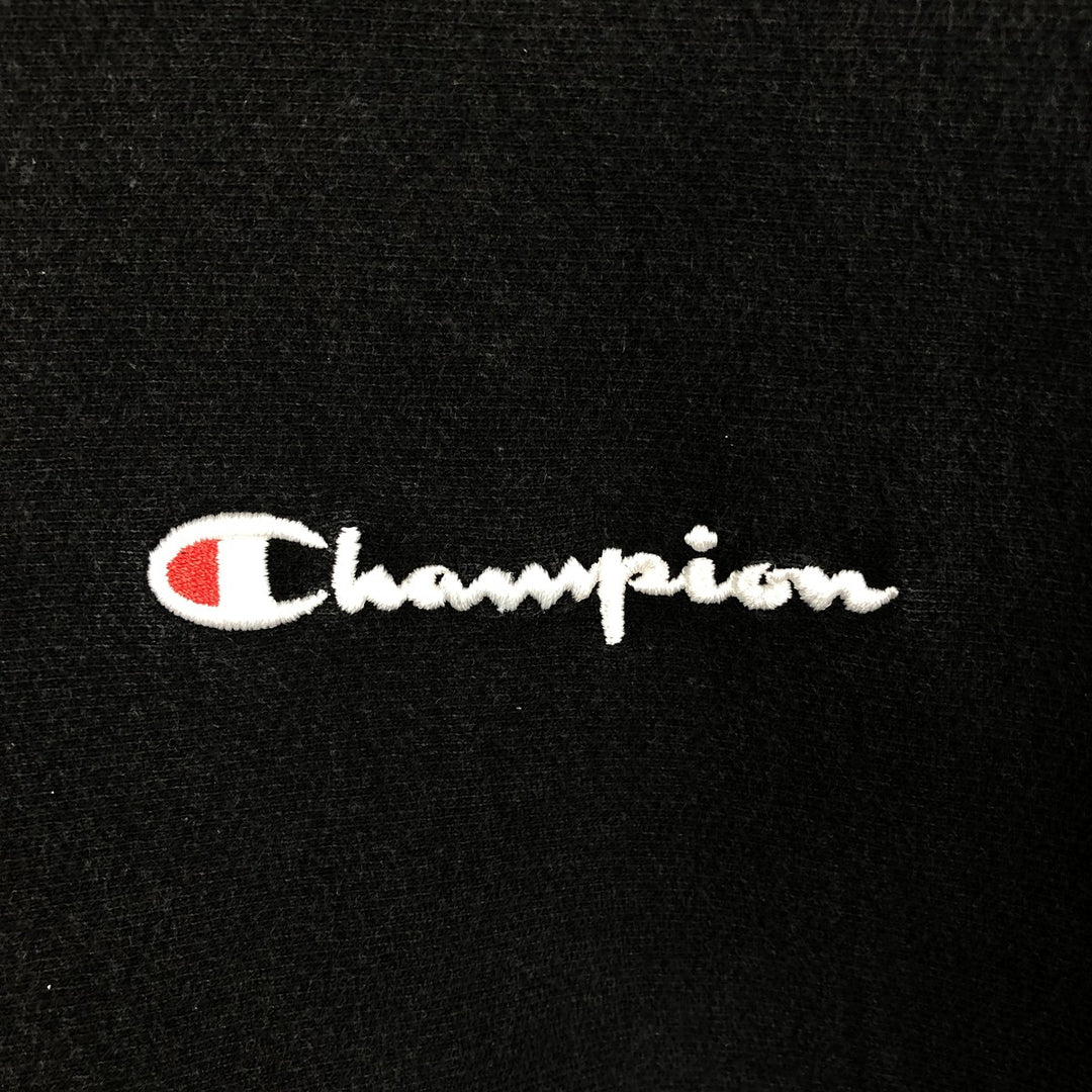 Champion REVERSE WEAVE Reverse Weave Sweat Pullover Hoodie Men's S cotton black type Vintage Second Hand