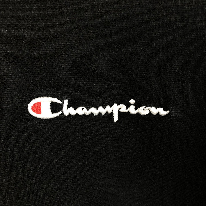 Champion REVERSE WEAVE Reverse Weave Sweat Pullover Hoodie Men's S cotton black type Vintage Second Hand