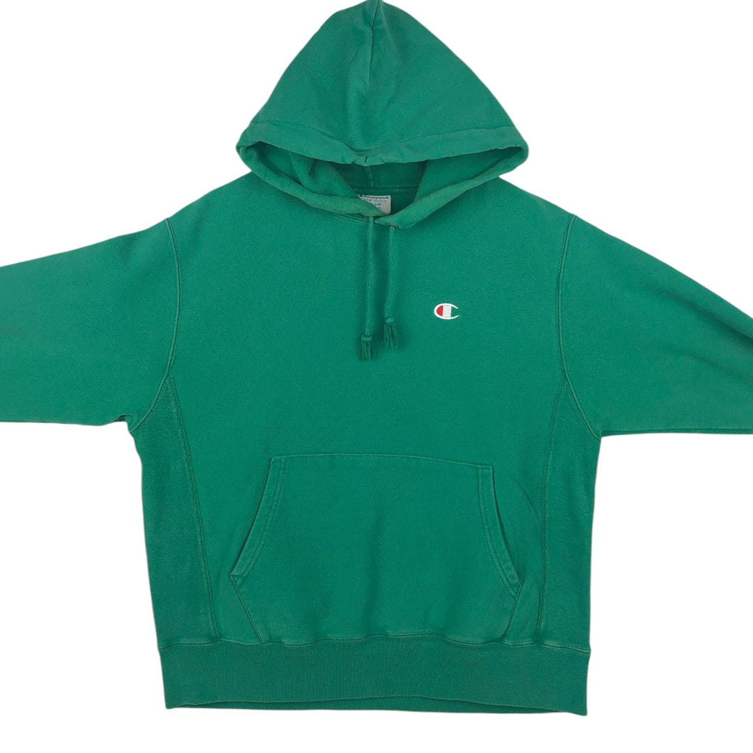 Champion REVERSE WEAVE Reverse Weave Sweat Pullover Hoodie Men's M cotton green type Vintage Second Hand