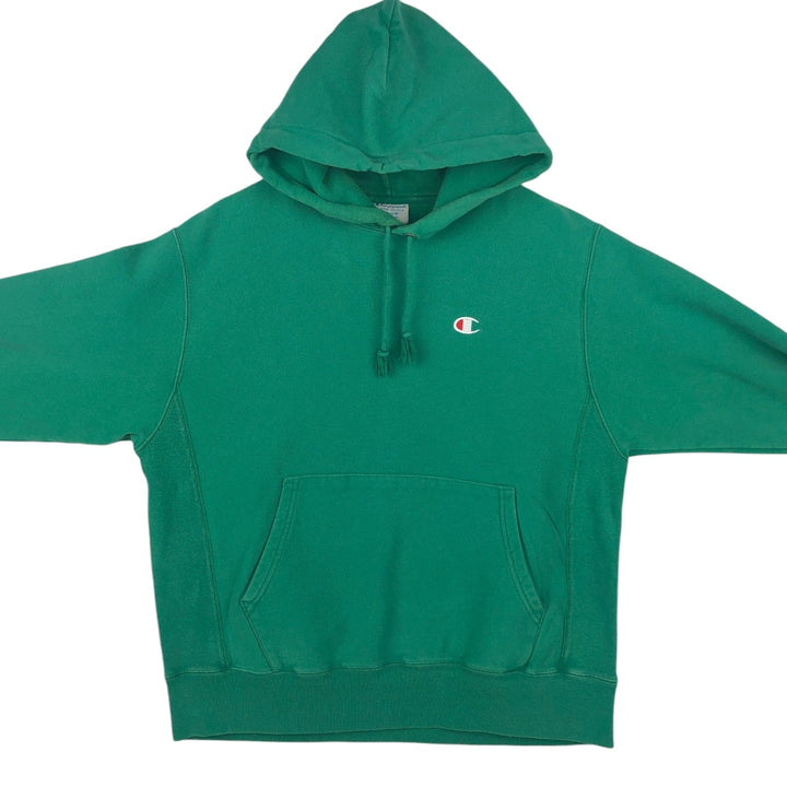 Champion REVERSE WEAVE Reverse Weave Sweat Pullover Hoodie Men's M cotton green type Vintage Second Hand