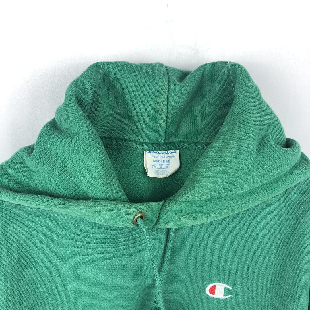 Champion REVERSE WEAVE Reverse Weave Sweat Pullover Hoodie Men's M cotton green type Vintage Second Hand