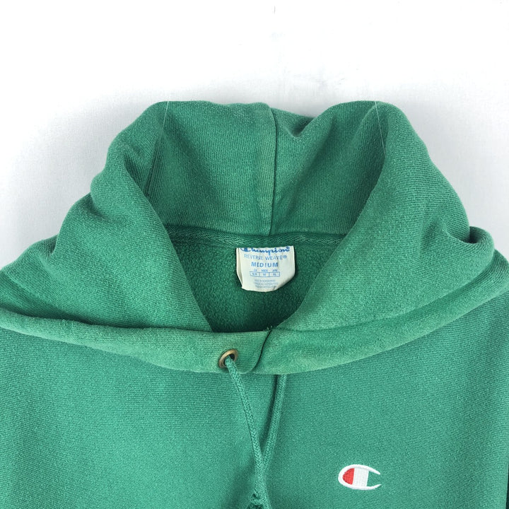 Champion REVERSE WEAVE Reverse Weave Sweat Pullover Hoodie Men's M cotton green type Vintage Second Hand