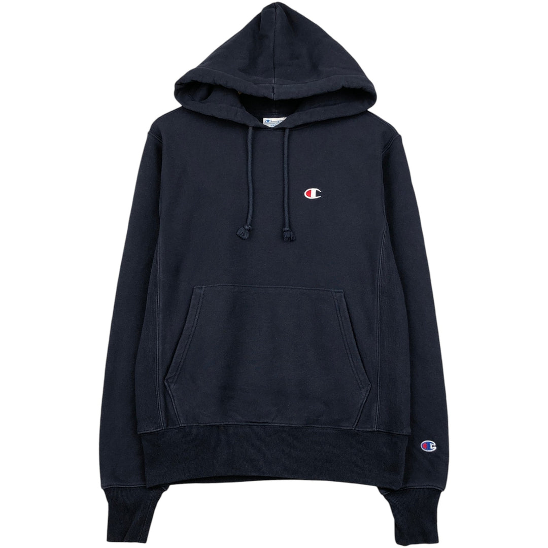 Champion REVERSE WEAVE Reverse Weave Sweat Pullover Hoodie Men's S cotton navy blue type Vintage Second Hand