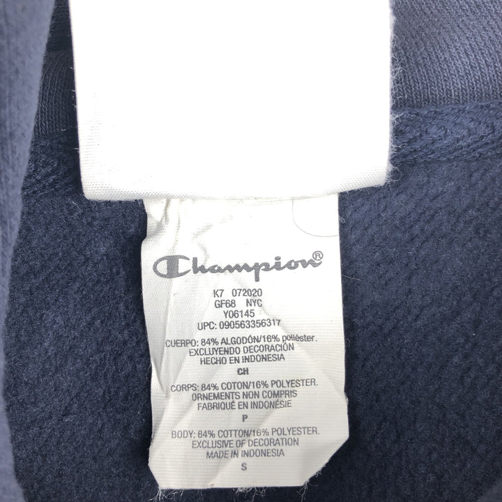 Champion REVERSE WEAVE Reverse Weave Sweat Pullover Hoodie Men's S cotton navy blue type Vintage Second Hand