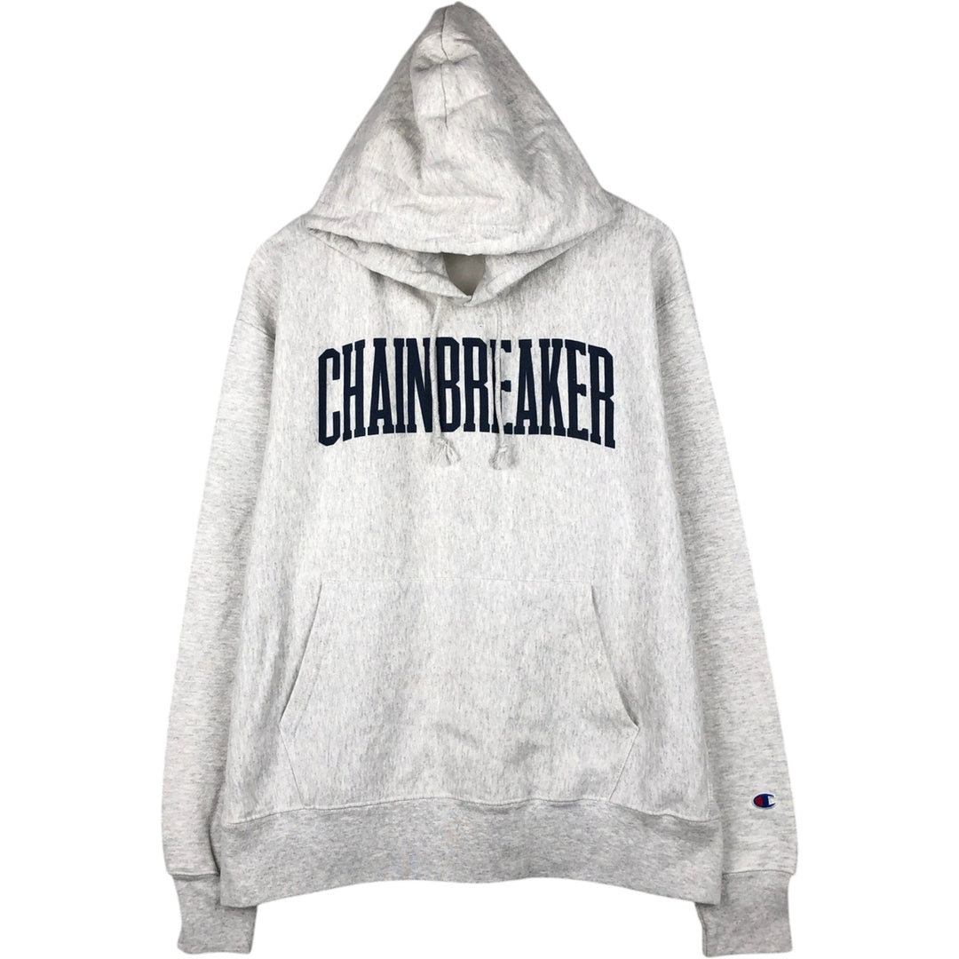 Champion REVERSE WEAVE Reverse Weave Sweat Pullover Hoodie Men's XL cotton gray type Vintage Second Hand