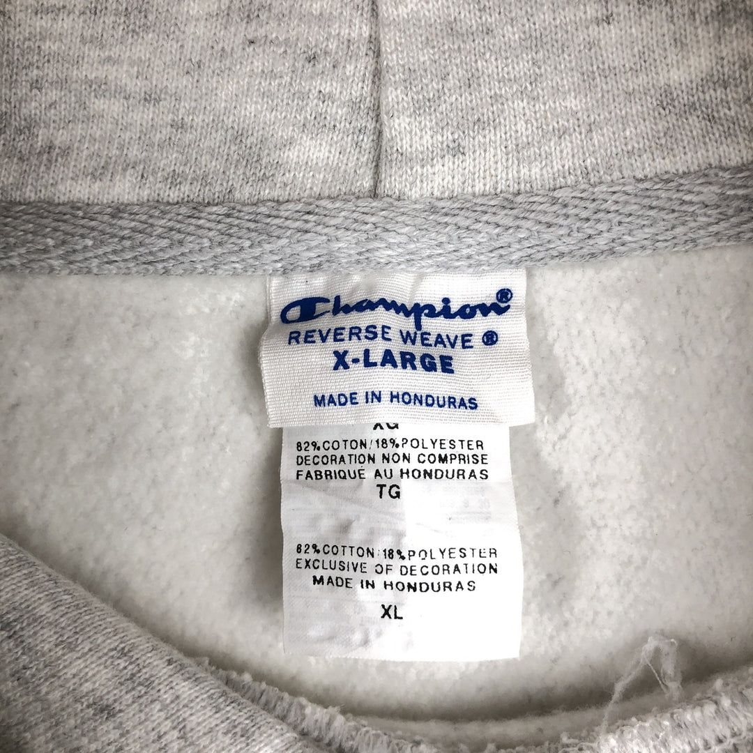 Champion REVERSE WEAVE Reverse Weave Sweat Pullover Hoodie Men's XL cotton gray type Vintage Second Hand