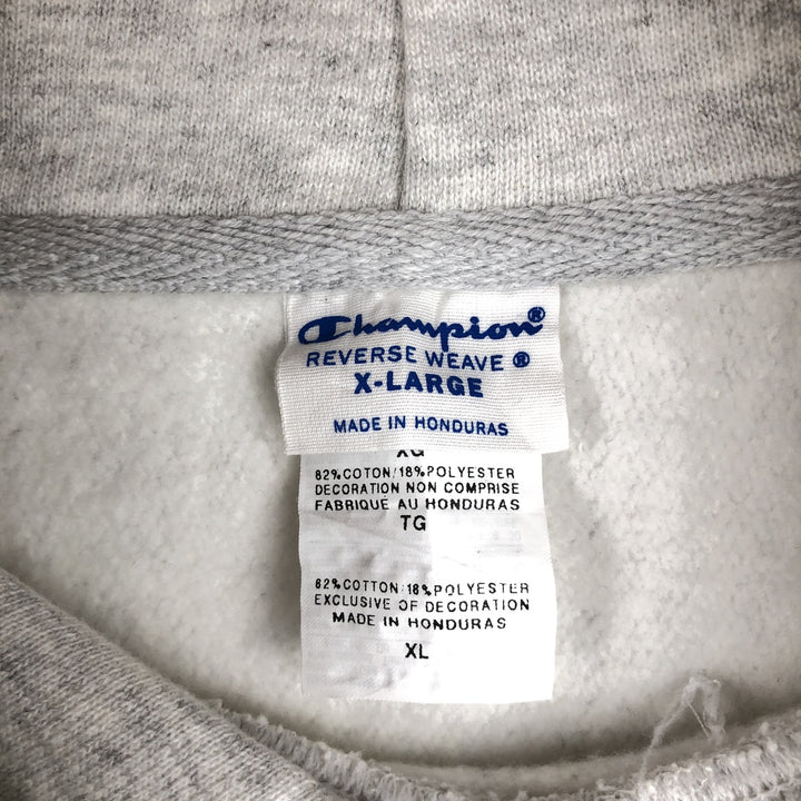 Champion REVERSE WEAVE Reverse Weave Sweat Pullover Hoodie Men's XL cotton gray type Vintage Second Hand