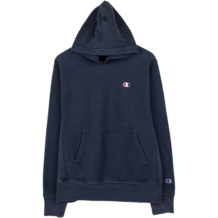 Champion REVERSE WEAVE Reverse Weave Sweat Pullover Hoodie Men's M unclear navy blue type Vintage Second Hand