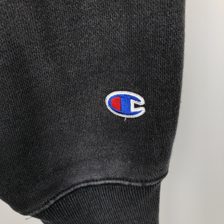 Champion REVERSE WEAVE Reverse Weave Sweat Pullover Hoodie Men's XL cotton black type Vintage Second Hand