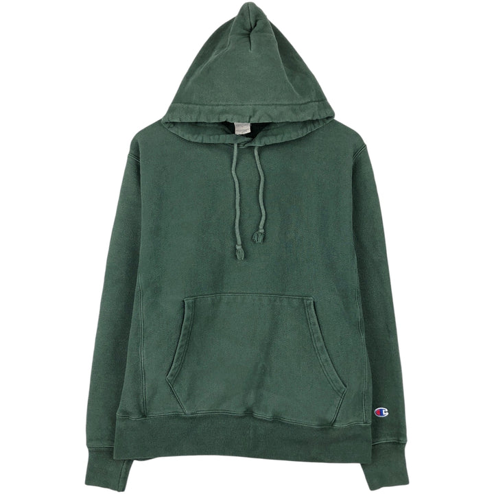 Champion REVERSE WEAVE Reverse Weave Sweat Pullover Hoodie Men's M cotton green type Vintage Second Hand
