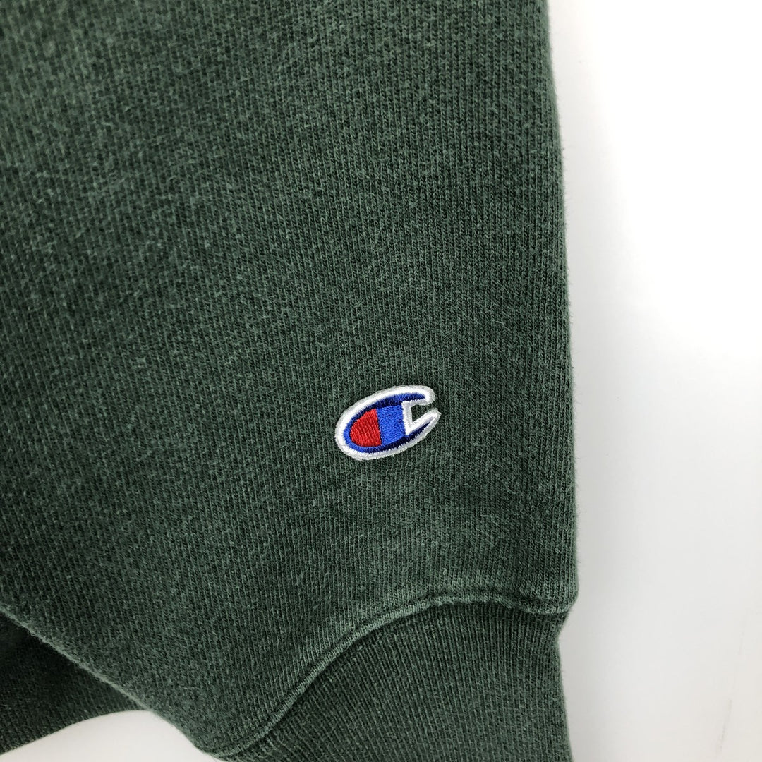 Champion REVERSE WEAVE Reverse Weave Sweat Pullover Hoodie Men's M cotton green type Vintage Second Hand