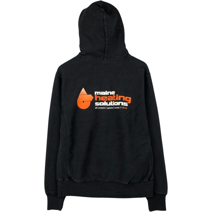 Champion REVERSE WEAVE Advertising Sweat Pullover Hoodie, Men's Size M cotton black type Vintage Second Hand