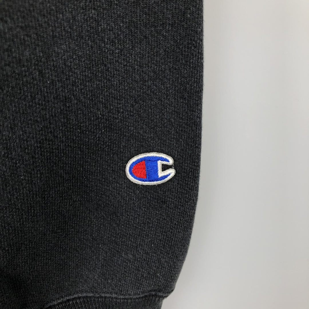 Champion REVERSE WEAVE Advertising Sweat Pullover Hoodie, Men's Size M cotton black type Vintage Second Hand