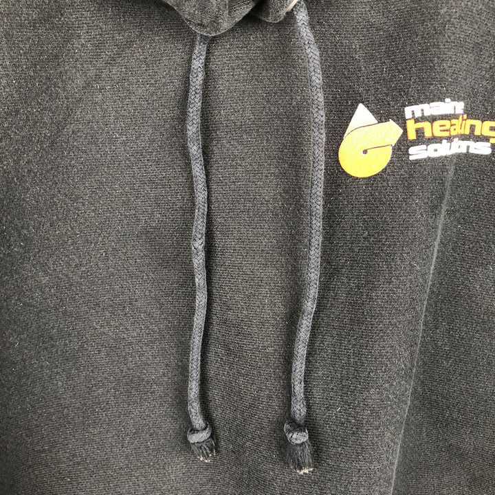 Champion REVERSE WEAVE Advertising Sweat Pullover Hoodie, Men's Size M cotton black type Vintage Second Hand