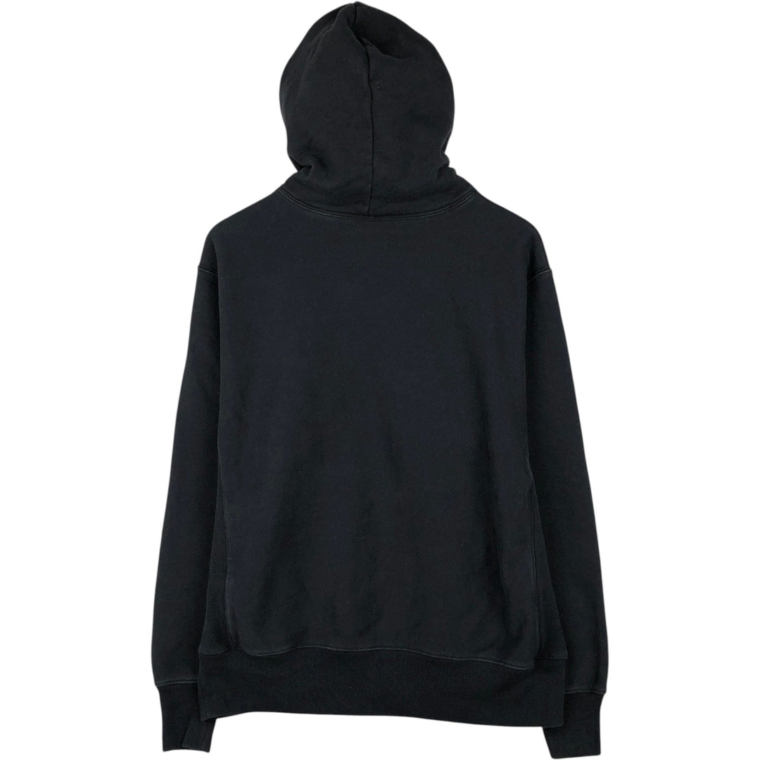 Champion REVERSE WEAVE Reverse Weave Sweat Pullover Hoodie Men's L size cotton black type Vintage Second Hand
