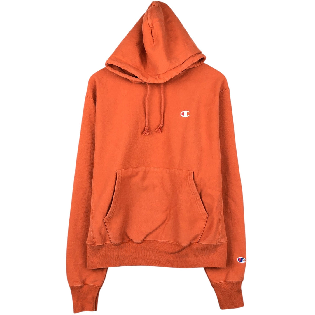 Champion REVERSE WEAVE Reverse Weave Sweat Pullover Hoodie Men's M cotton orange type Vintage Second Hand