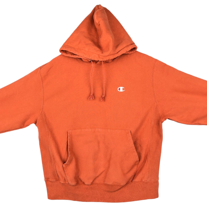 Champion REVERSE WEAVE Reverse Weave Sweat Pullover Hoodie Men's M cotton orange type Vintage Second Hand
