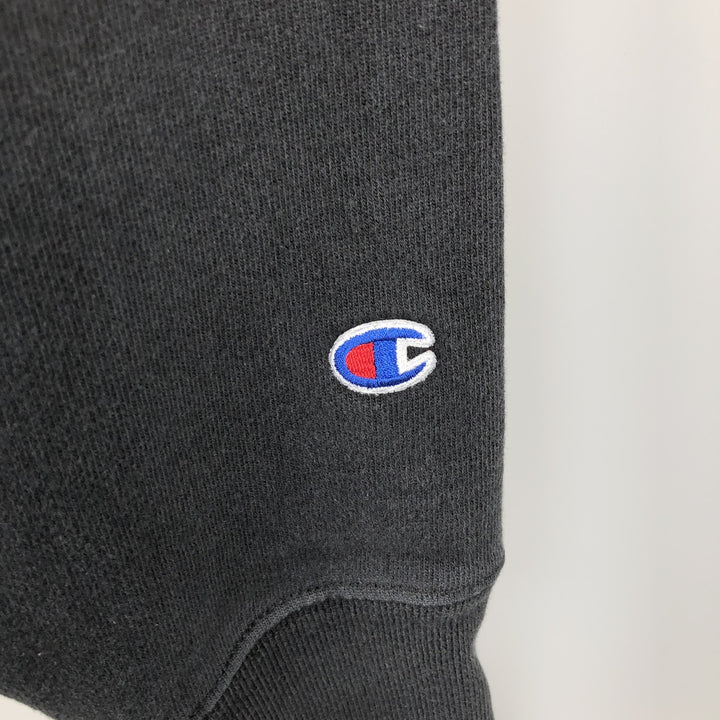 Champion REVERSE WEAVE Reverse Weave Sweat Pullover Hoodie Men's XL cotton black type Vintage Second Hand
