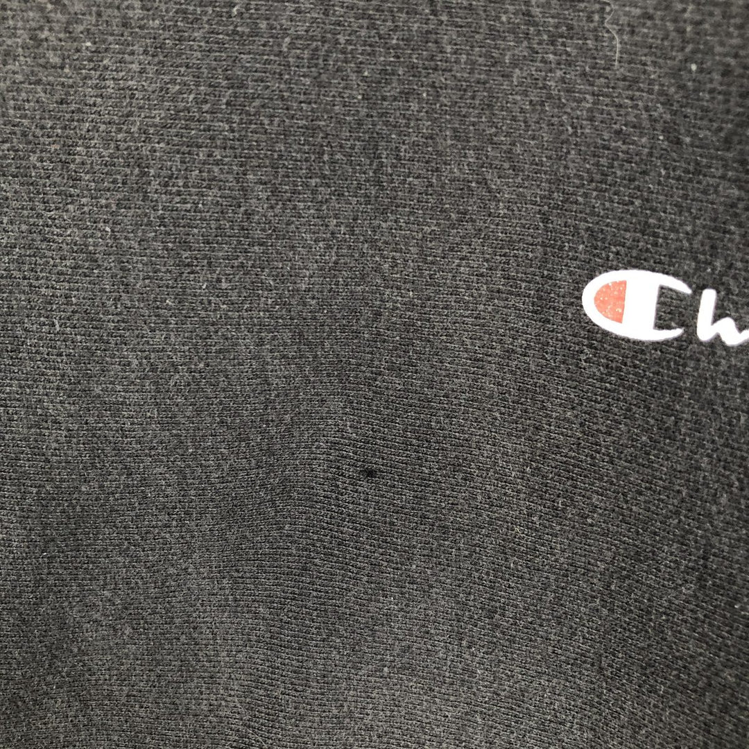 Champion REVERSE WEAVE Reverse Weave Sweat Pullover Hoodie Men's XL cotton black type Vintage Second Hand