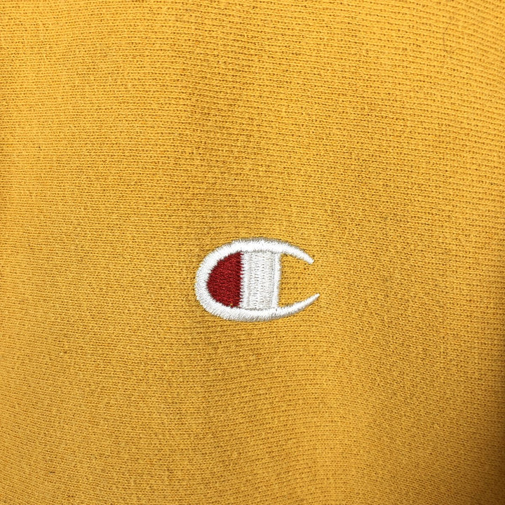 Champion REVERSE WEAVE Reverse Weave Sweat Pullover Hoodie Men's L size cotton yellow type Vintage Second Hand