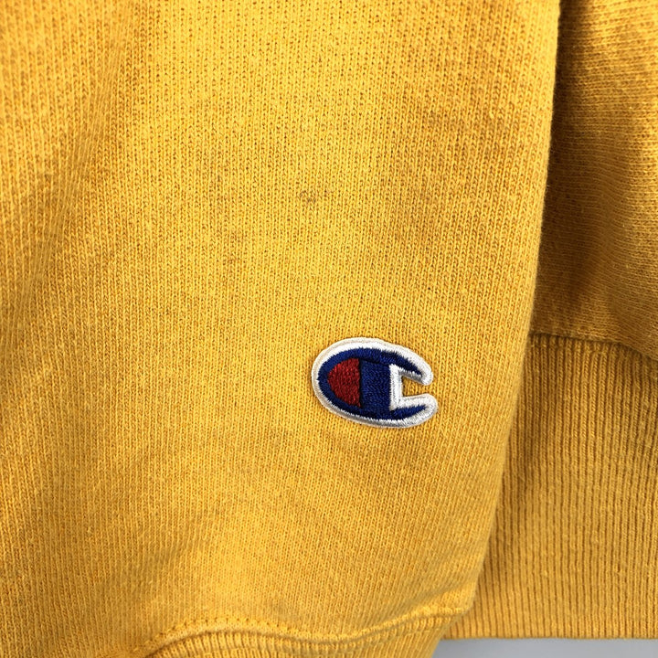 Champion REVERSE WEAVE Reverse Weave Sweat Pullover Hoodie Men's L size cotton yellow type Vintage Second Hand
