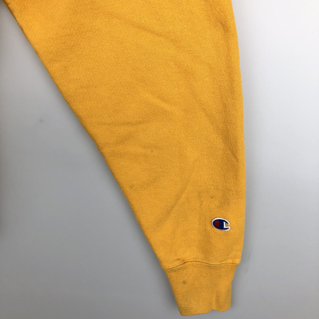 Champion REVERSE WEAVE Reverse Weave Sweat Pullover Hoodie Men's L size cotton yellow type Vintage Second Hand