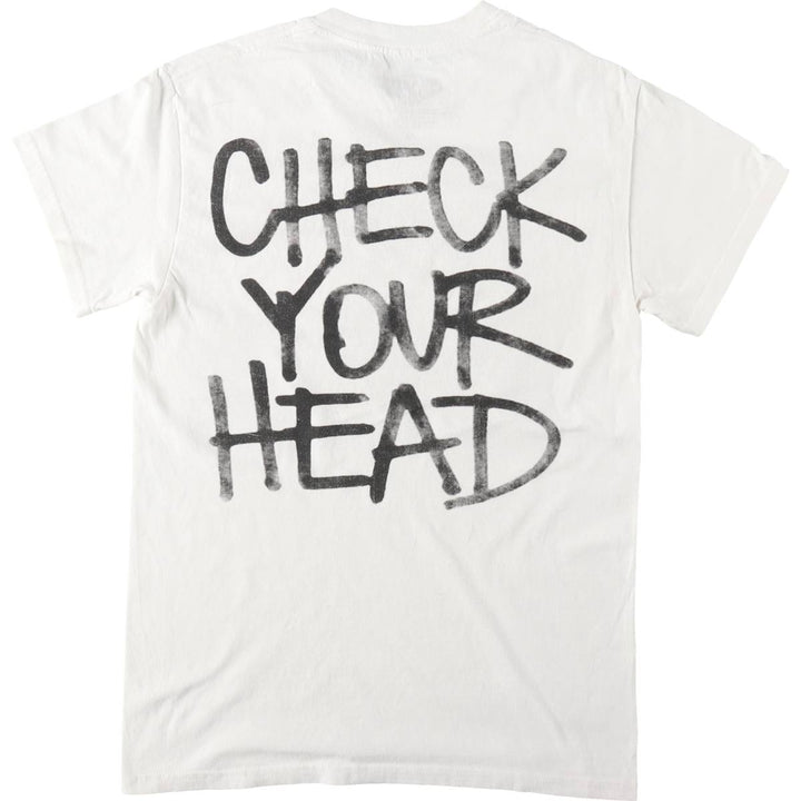 BEASTIE BOYS Rap T-Shirt (Men's Size S) unclear white type Vintage Second Hand