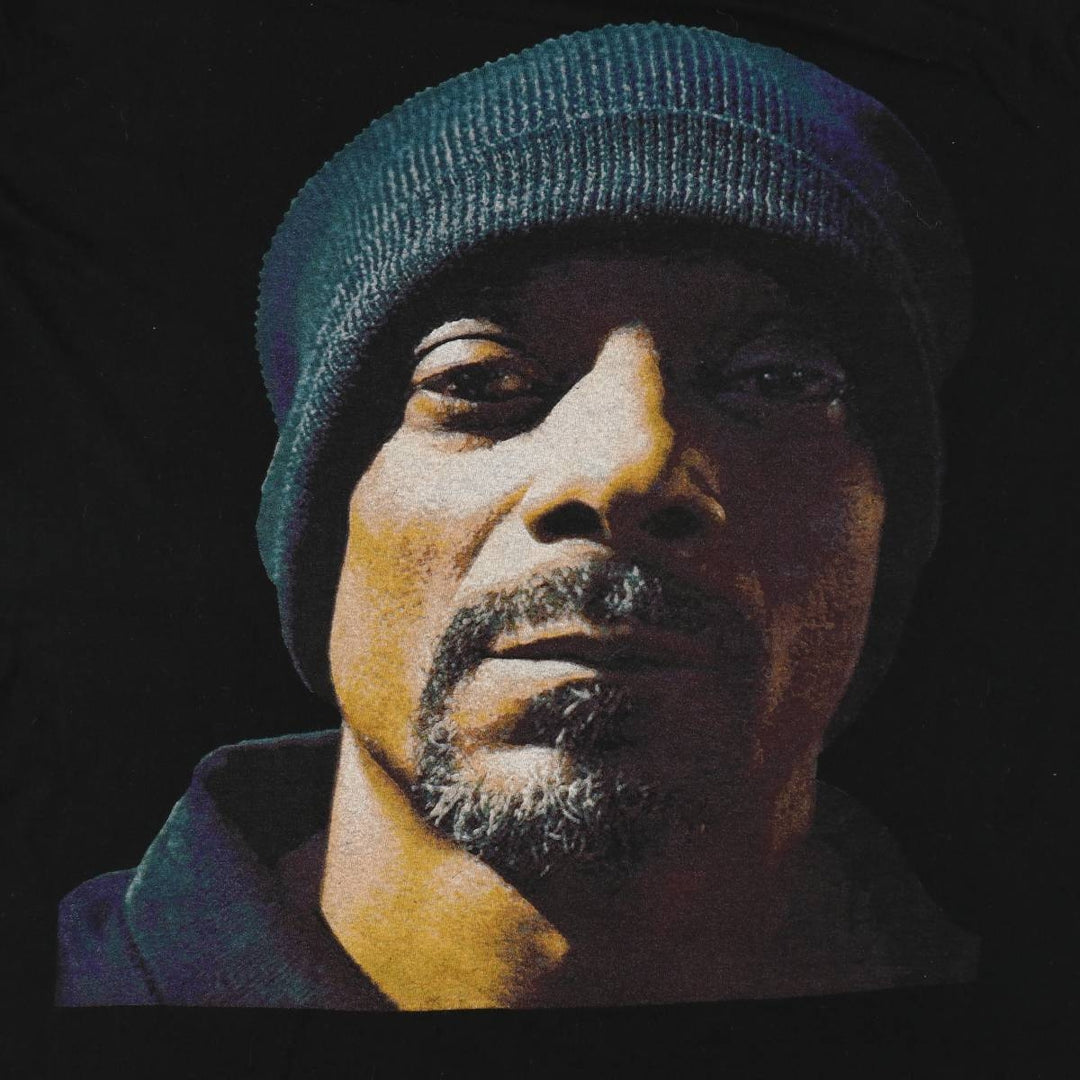 DEATH ROW RECORDS SNOOP DOGG Rap T-Shirt (Men's XL equivalent) cotton black type Vintage Second Hand