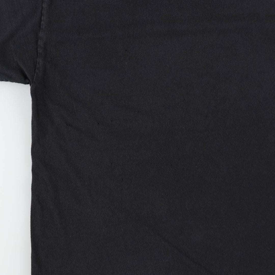 THE BEATLES Band T-shirt, Men's L size cotton black type Vintage Second Hand