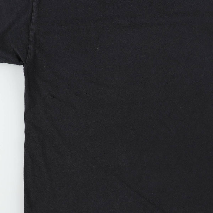 THE BEATLES Band T-shirt, Men's L size cotton black type Vintage Second Hand