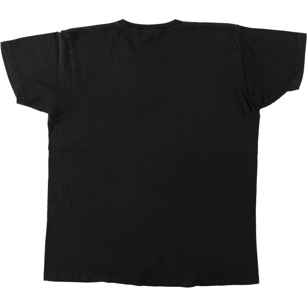 Led Zeppelin Band T-shirt, Band T, Men's L size unclear black type Vintage Second Hand