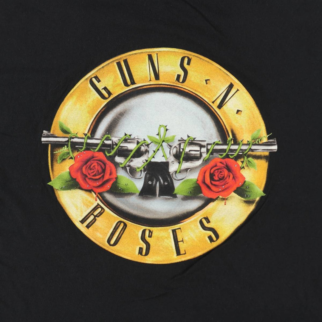 Guns N' Roses Band T-shirt, Band T, Men's L size cotton black type Vintage Second Hand