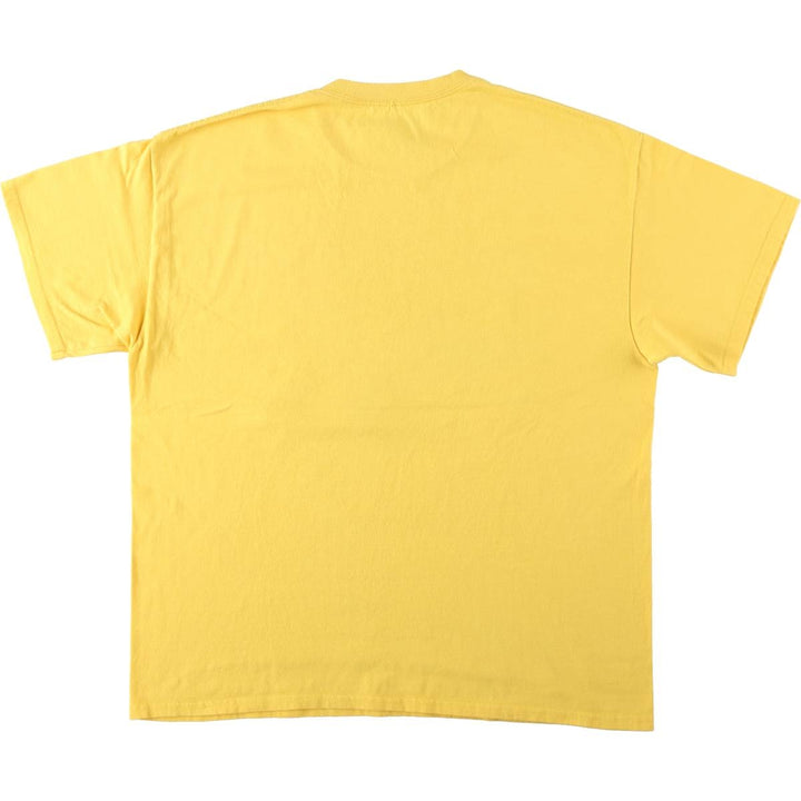 Foo Fighters Band T-shirt, Men's XL size cotton yellow type Vintage Second Hand